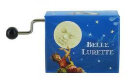 Boîtes à musique à manivelle en carton illustré Boîte à musique à manivelle en carton illustré "Belle Lurette" - Au clair de la lune (traditionnel).