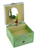 Boîtes à musique Trousselier Le Petit Prince Boîte à bijoux musicale et boîte à musique Trousselier avec le Petit Prince dansant - Greensleeves