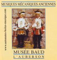 CD sur les instruments de musique mécanique CD audio d'instruments de musique mécanique : CD "Le musée Baud"