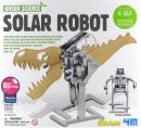 Robot mécanique solaire : robot solaire dinosaure avec matériaux recyclés
