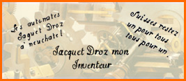 Les pages d'criture de l'crivain automate des Jaquet-Droz
