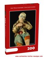 Puzzles de 200 pièces Puzzle de 200 pièces sur le thème des automates: Clown jouant du pipeau par Roullet-Decamps (édition limitée)