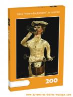 Puzzles de 200 pièces Puzzle de 200 pièces sur le thème des automates anciens: Cuisinier par Léopold Lambert (édition limitée)