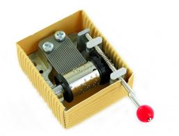 Boîtes à musique à manivelle en carton Boîte à musique / boîte musicale / mécanisme musical à manivelle de 18 notes dans une boîte en carton - Bruxelles (Jacques Brel)