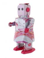 Jouets en métal, tôle ou fer blanc : robots mécaniques en métal Jouet mécanique en métal (fer blanc) représentant le robot "Ripple bot"