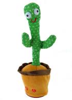 Petit cactus automate Petit cactus automate dansant et musical très drôle avec lumières colorées et détecteur de sons