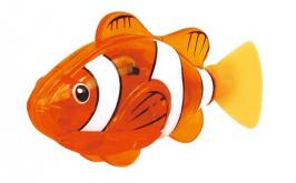 Petits automates mécaniques Poisson automate ou poisson robot mécanique avec lumière, piles fournies et détecteur d'eau