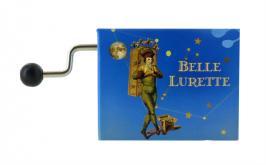 Boîtes à musique à manivelle en carton illustré Boîte à musique à manivelle en carton illustré "Belle lurette" - La flûte enchantée (W. A. Mozart)