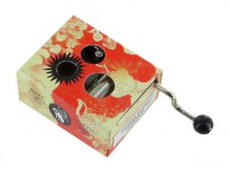 Boîtes à musique à manivelle en carton illustré Boîte à musique à manivelle en carton illustré "Belle lurette" - Petite fleur (Sidney Bechet)