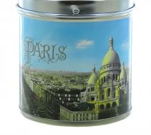 Bo&icirc;tes &agrave; musique &agrave; remontoir "Tinkle Tonk" Bo&icirc;te &agrave; musique illustr&eacute;e en m&eacute;tal avec grande clef de remontage "Tinkle Tonk" - Les Champs Elys&eacute;es