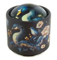 Bo&icirc;tes &agrave; musique "Brilly" Bo&icirc;te &agrave; musique / bo&icirc;te musicale "Brilly" en carton illustr&eacute; avec demi-globe en verre - Le lac des cygnes