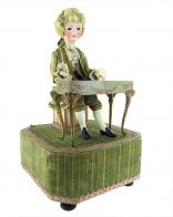 Automates anciens des 19 et 20 &egrave;mes si&egrave;cles Automate musical traditionnel de Jean et Anne Farkas: automate Mozart pianiste (deuxi&egrave;me moiti&eacute; du XX&egrave;me si&egrave;cle)