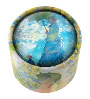 Bo&icirc;tes &agrave; musique "Brilly" Bo&icirc;te &agrave; musique "Brilly" en carton illustr&eacute; avec demi-globe en verre - Gymnop&eacute;die n&deg;1 (Erik Satie).