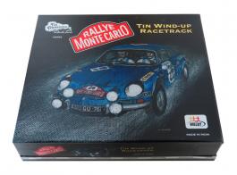 Jouets m&eacute;caniques en m&eacute;tal, t&ocirc;le ou fer blanc Jouet m&eacute;canique en m&eacute;tal (fer-blanc: t&ocirc;le d'acier recouverte d'&eacute;tain) - Rallye Montecarlo
