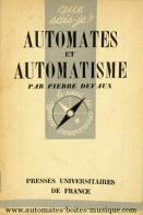 Livres sur les automates et les boîtes à musique Livre de collection sur les automates : livre "Automates et automatisme"