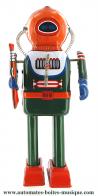Jouets en métal, tôle ou fer blanc : robots mécaniques en métal Robot mécanique en métal, tôle et fer blanc : robot mécanique en métal "Deep sea robot"