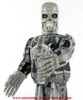 Jouets en métal, tôle ou fer blanc : robots mécaniques en métal Robot mécanique en métal, tôle et fer blanc : robot mécanique en métal "Terminator"