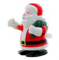 Petits automates m&eacute;caniques Automate personnage marcheur m&eacute;canique : P&egrave;re No&euml;l automate marcheur