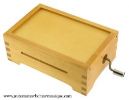 Boîtes petit componium Petit componium : boîte à musique programmable de 20 notes avec boîtier