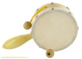 Instruments de musique traditionnels Instrument de musique pour enfants : instrument de musique "Tambour de mendiant"
