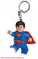 Objets divers Porte-clefs lumineux à LED Super héros : porte-clefs LED Superman