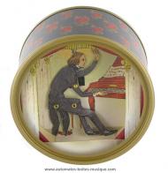 Boîtes à musique avec personnages Petite boîte à musique animée avec un grand compositeur : boîte à musique Liszt
