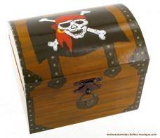 Boîtes à musique "Pirates des Caraïbes" Boîte à musique / boîte à bijoux musicale pour enfant avec la mélodie Pirates des Caraïbes - Thème de Davy Jones