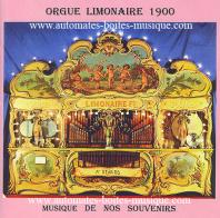 CD sur les instruments de musique mécanique CD audio d'instruments de musique mécanique : CD "L'orgue limonaire 1900 vol 2"
