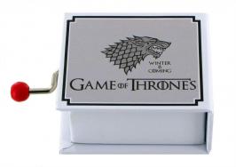 Boîtes à musique "Game of Thrones - le trône de fer" Boîte à musique à manivelle en forme de livre : boîte à musique à manivelle "Game of Thrones"
