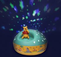 Lanternes magiques musicales "Révolution 2.0" et projecteurs d'étoiles Trousselier Projecteur d'étoiles avec Winnie l'ourson : projecteur d'étoiles musical avec figurine Winnie l'ourson