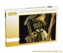 Puzzle de 200 pièces sur le thème des automates: Noir joueur de harpe par Gustave Vichy (édition limitée)