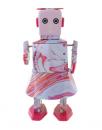Jouet mécanique en métal (fer blanc) représentant le robot "Ripple bot"