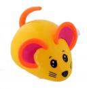Souris automate mécanique marcheuse - Couleur jaune - Souris roulante et bougeant la queue