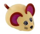 Souris automate mécanique marcheuse - Couleur crème - Souris roulante et bougeant la queue