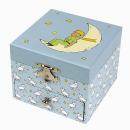 Boîte à bijoux musicale Trousselier en bois avec Le petit prince de Saint-Exupéry - Berceuse de Brahms