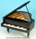 Instrument de musique miniature : boîte à musique piano à queue