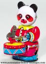 Jouet mécanique en métal de collection : jouet mécanique panda