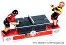 Jouet mécanique en métal de collection : jouet mécanique table de ping - pong