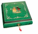 Boîte à bijoux musicale en bois avec la musique "Once upon a december" du dessin animé "Anastasia"