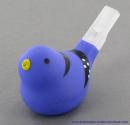 Instrument de musique pour enfant : instrument de musique sifflet à eau de couleur bleue