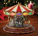 Carrousel musical miniature Mr Christmas : carrousel musical Mr Christmas "Marquee grand Carousel"