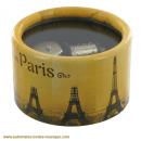 Boîte à musique presse-papiers : boîte à musique en carton renforcé "La Tour Eiffel"