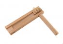 Instrument de musique pour enfants: Crécelle en bois