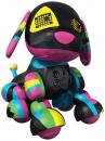 Chien robot Mini Zoomer : chien robot Zuppie version dalmatien avec couleurs (Roxy)