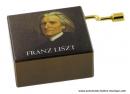 Boîte à musique à manivelle de luxe "Grands compositeurs" : boîte à musique à manivelle "Liszt"
