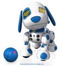 Chien robot Mini Zoomer : chien robot Zuppie love version Sport avec balle