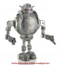 Jouet mécanique en métal, tôle et fer blanc : robot mécanique en métal Zathura avec bras pinces