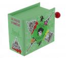 Boîte à musique à manivelle en forme de livre: boîte à musique à manivelle "La valse d'Amélie Poulain"
