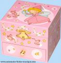 Boîte à bijoux musicale Trousselier : boîte Trousselier avec petite princesse